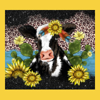 Cow Cactus And Sunflower Premium Sweatshirt | Teevron