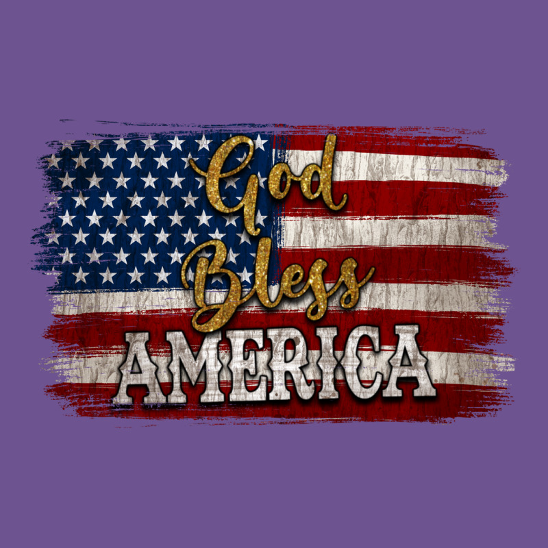 God Bless America Distressed Flag Vintage Tee by Jasminsmagicworld | Teevron
