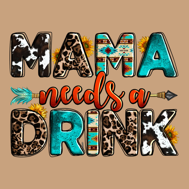 Mama Needs A Drink Vintage Tee by OliviaCreatesArt | Teevron
