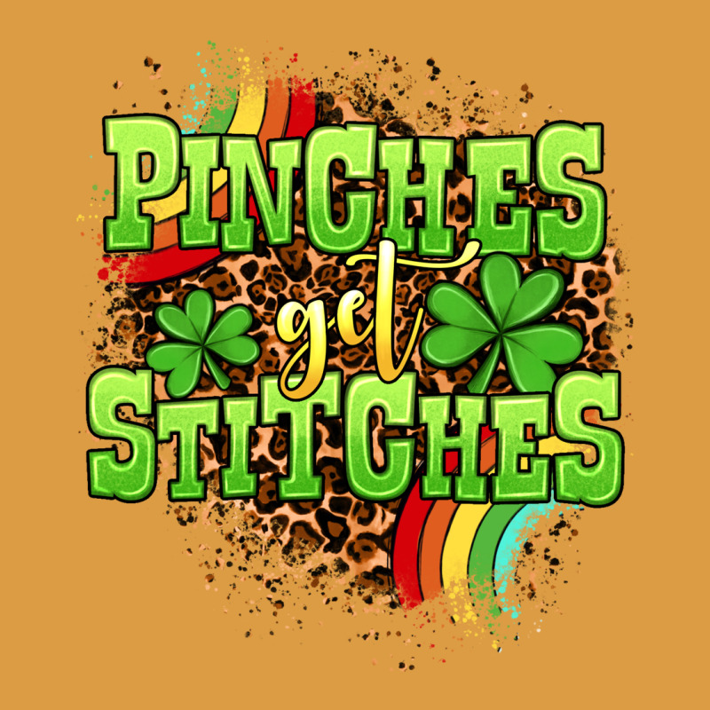St. Patrick's Day Pinches Get Stitches Urban Heavy Tee by OliviaCreatesArt | Teevron