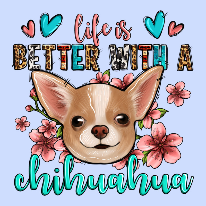 Life Is Better With A Chihuahua Urban Heavy Tee by Jasminsmagicworld | Teevron