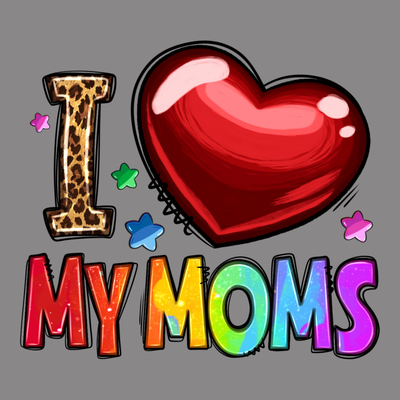 I Love My Moms Vintage Tee by OliviaCreatesArt | Teevron