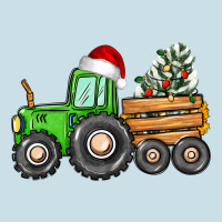 Christmas Tractor Ladies Tee | Teevron