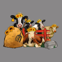 Cows With Sunflower Headbands Vintage Tee | Teevron