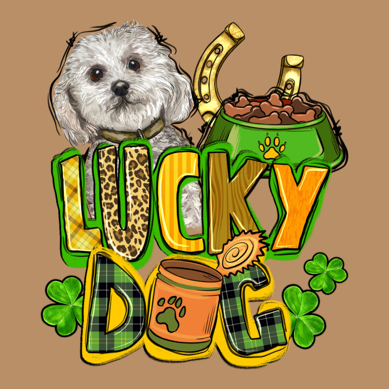 Lucky Dog St. Patrick's Vintage Hoodie by FaDigitalArtStudio | Teevron