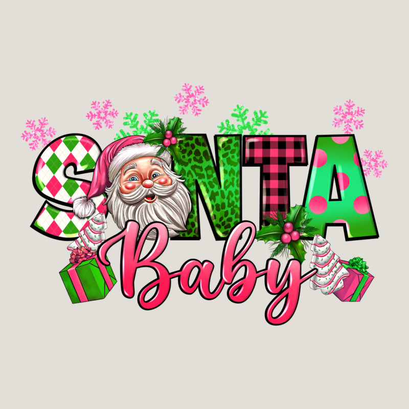 Santa Baby Pink Christmas Heavy Core Tee by texasbilliewilder | Teevron