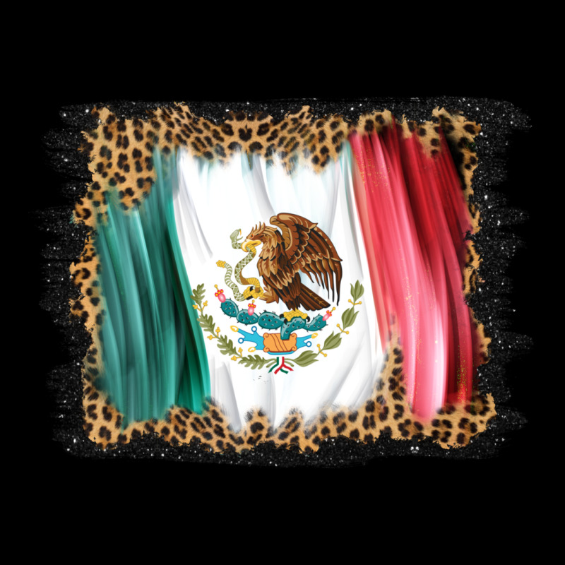 Distressed Mexico Flag Heavyweight Sweatshirt by BarkalooDesign | Teevron