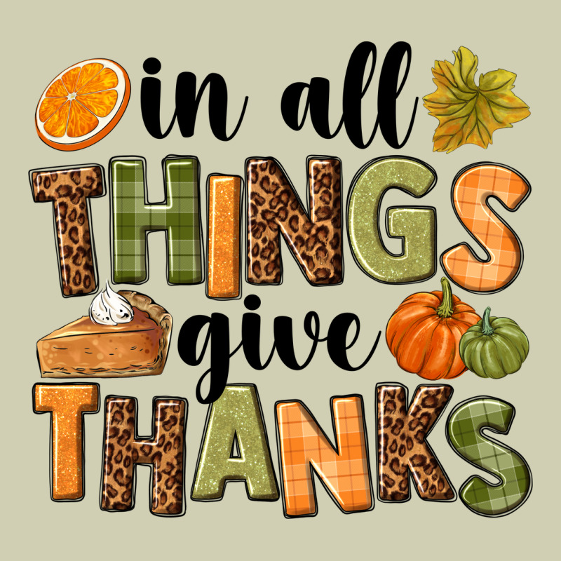 In All Things Give Thanks Heavy Core Tee by NancyCooperArtShop | Teevron