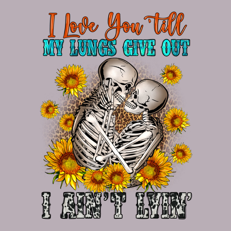 I Love You Till My Lungs Give Out Vintage Tee by OliviaCreatesArt | Teevron