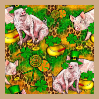 St. Patrick's Day Pig And Candy Pot Of Gold Vintage Hoodie | Teevron