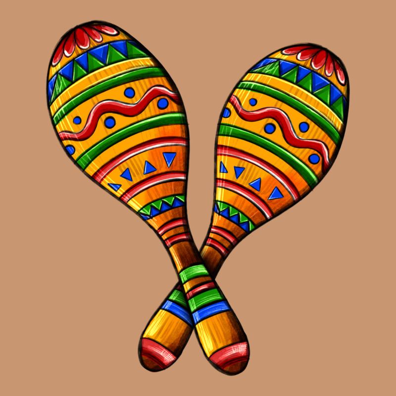 Mexican Maracas Heavyweight Hoodie by AdoDesignShop | Teevron
