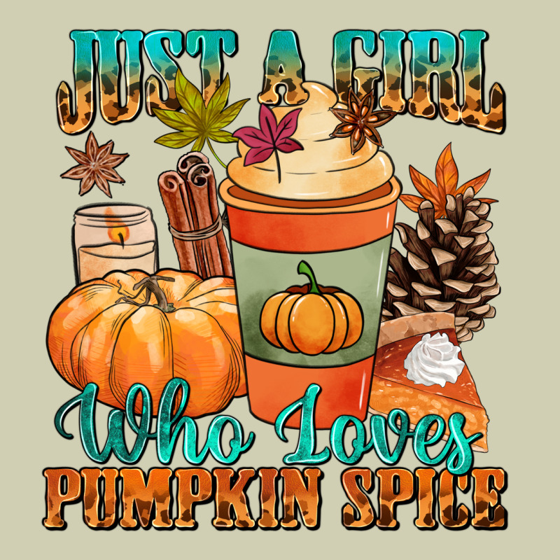 Just A Girl Who Loves Pumpkin Spice Heavy Core Tee by NancyCooperArtShop | Teevron