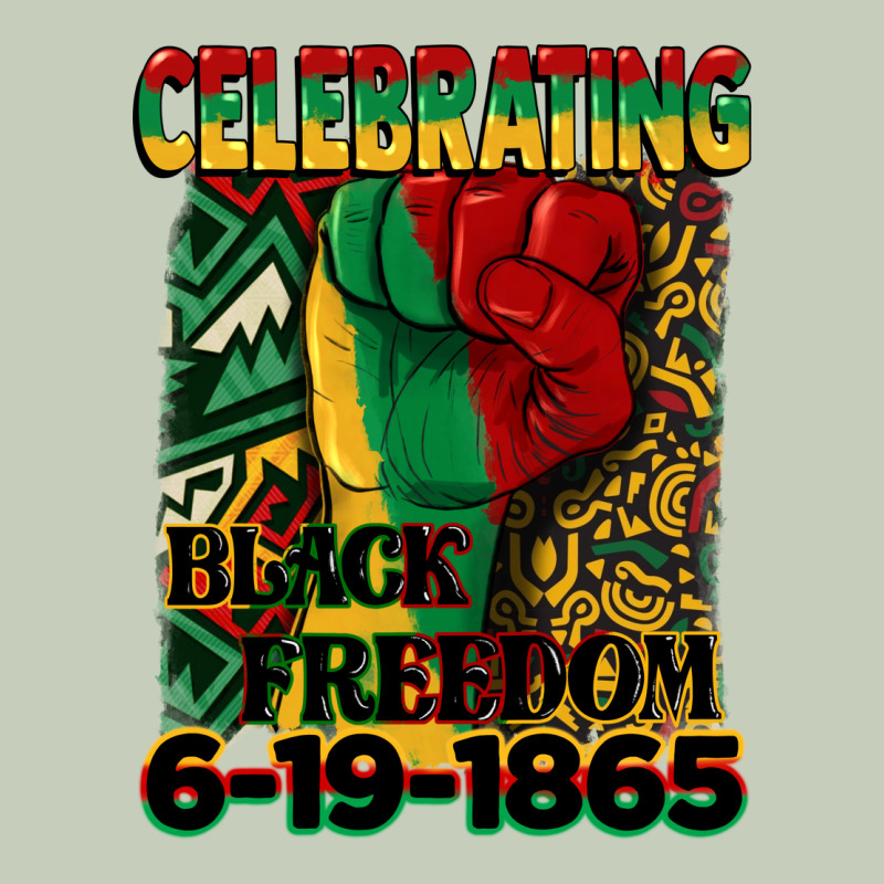 Celebrating Black Freedom 6 19 1865 Juneteenth Classic Tee by CowGirlArtShop | Teevron