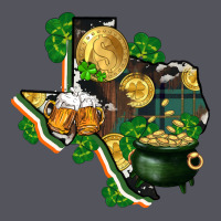 Texas Map St Patrick's Day Vintage Hoodie | Teevron