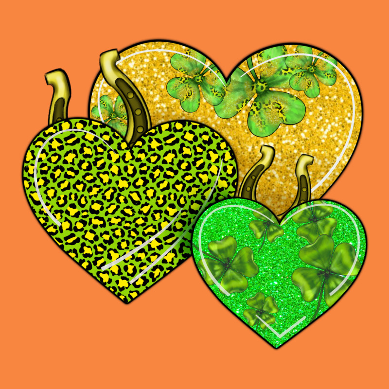 St Patricks Day Hearts Premium Sweatshirt by AdoDesignShop | Teevron