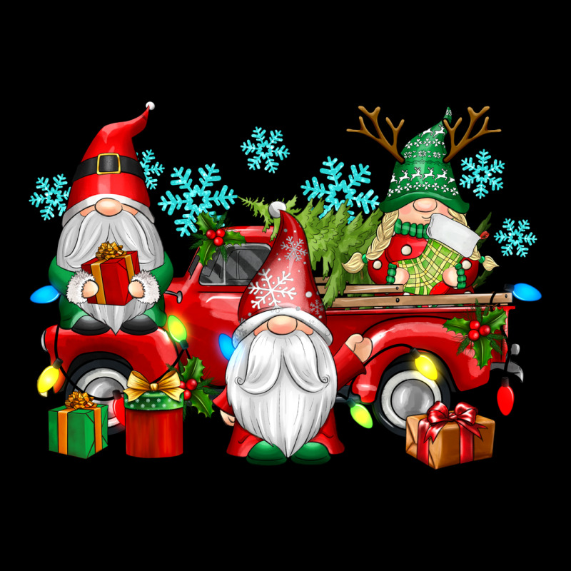 Christmas Gnome Truck Heavy Core Tee by texasbilliewilder | Teevron