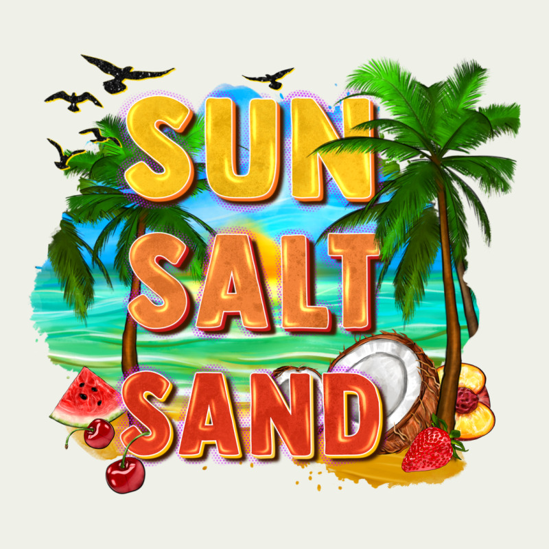Sun Salt Sand Urban Heavy Tee by FaDigitalArtStudio | Teevron