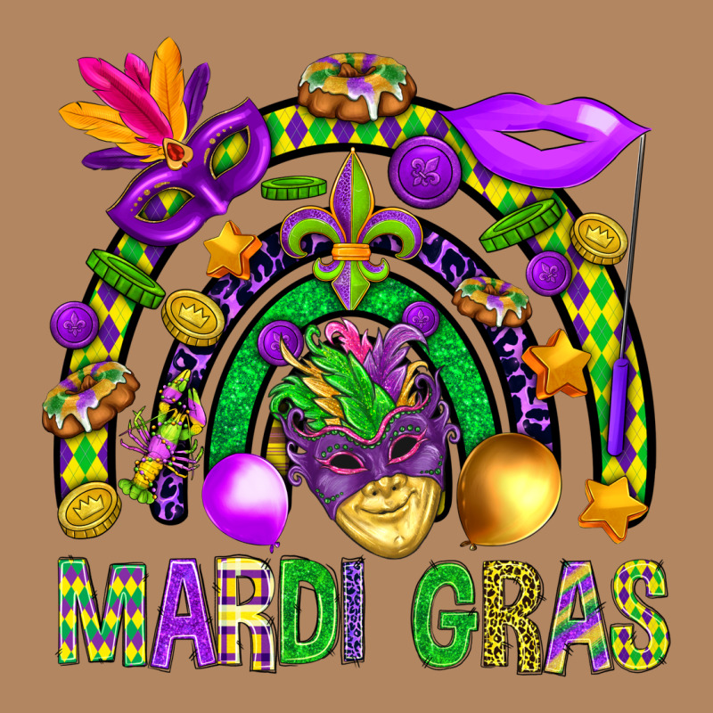 Mardi Gras Rainbow Long Sleeve Tee by BundleAndBundleShop | Teevron