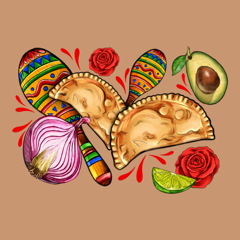 Empanadas Roses Onion Lime And Avocado Heavyweight Hoodie by AdoDesignShop | Teevron