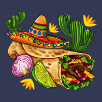 Burrito  With Sombrero And Union With Cactus Heavyweight Hoodie | Teevron