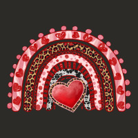 Valentines Day Rainbow With Heart Heavy Core Tee | Teevron