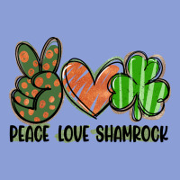 Peace Love Shamrock Long Sleeve Tee | Teevron