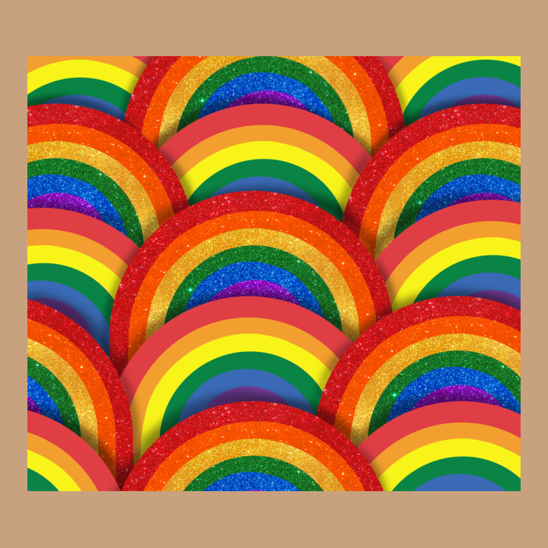 Pride Rainbow Glitter Tumbler Vintage Tee by FaDigitalArtStudio | Teevron