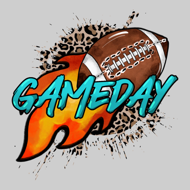 Game Day Leopard Fire And Ball Premium Tee by HowdyJamesFarm | Teevron