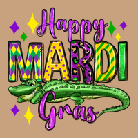 Happy Mardi Gras Alligator Olivia Vintage Tee | Teevron