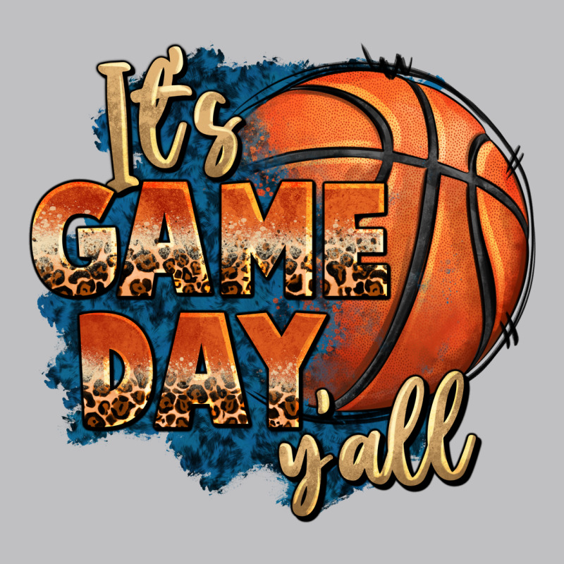 It's Game Day Y'all Basketball Long Sleeve Tee by FaDigitalArtStudio | Teevron