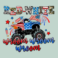 Red White Wroom Wroom Wroom Zipper Hoodie | Teevron