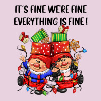 Its Fine Were Fine Everything Is Fine Ladies Tee | Teevron