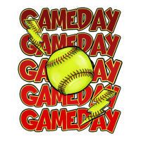 Game day softball lightning bolt | Teevron