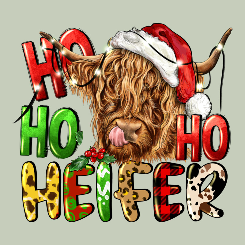 Ho Ho Ho Heifer Ladies Tee by CowGirlArtShop | Teevron