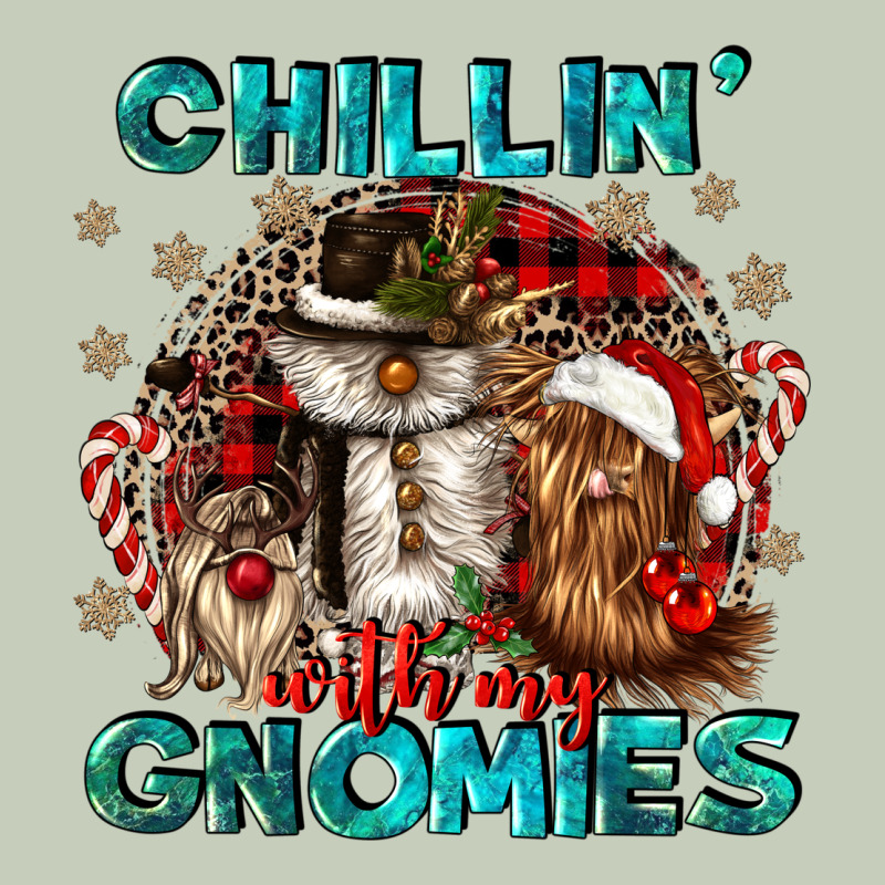 Chillin With My Gnomies Ladies Tee by CowGirlArtShop | Teevron