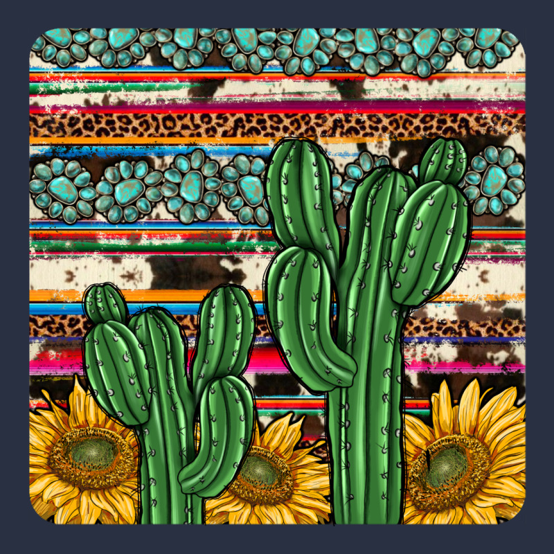 Cactus Sunflower Coaster Urban Hoodie by JahusDesignShop | Teevron