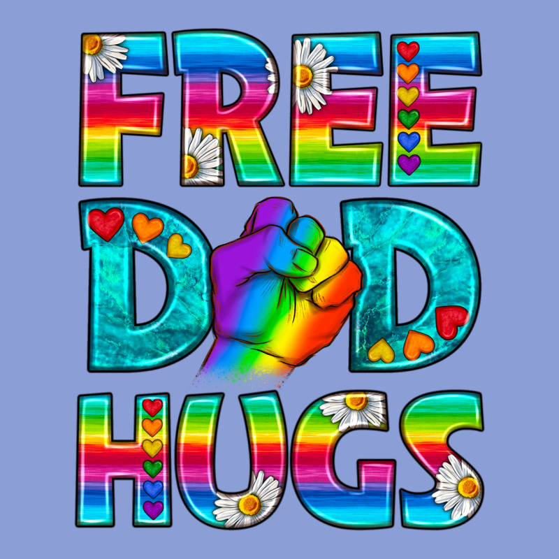 Pride Lgbtq Free Dad Hugs Long Sleeve Tee by BundleAndBundleShop | Teevron
