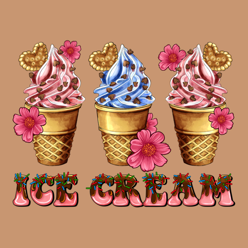 Floral Ice Cream Heavyweight Hoodie by AdoDesignShop | Teevron