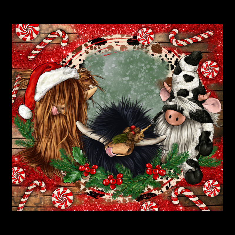 Christmas Heifer Cow  Gnomies Ladies Tee by CowGirlArtShop | Teevron