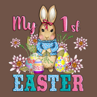 My First Easter With Baby Bunny And Eggs Premium Sweatshirt | Teevron
