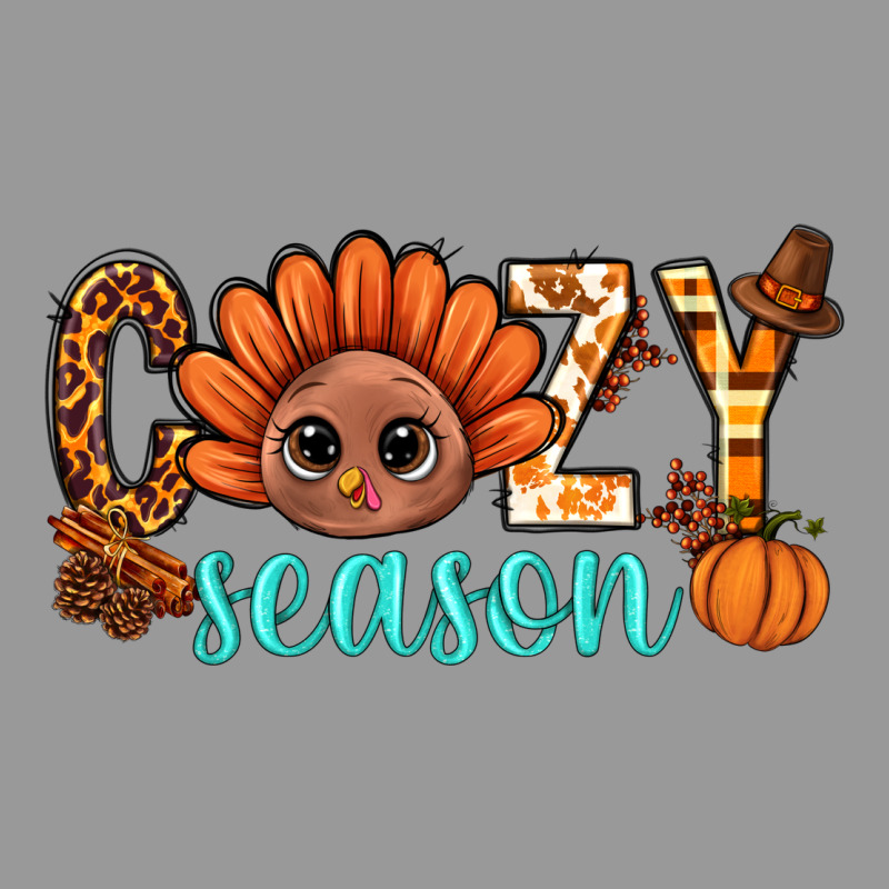 Turkey Cozy Season Thanksgiving Bbs Vintage Hoodie by BundleAndBundleShop | Teevron