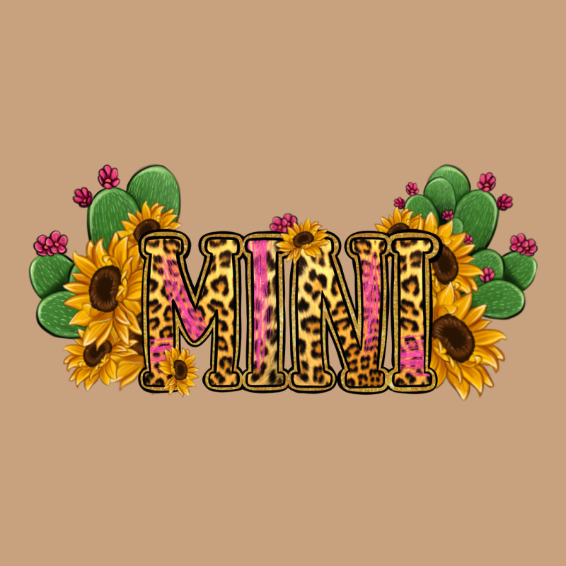 Cactus Leopard Sunflower Mama And Mini Set Vintage Tee by Jasminsmagicworld | Teevron