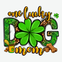 One Lucky Dog Mom St. Patrick's Urban Heavy Tee | Teevron