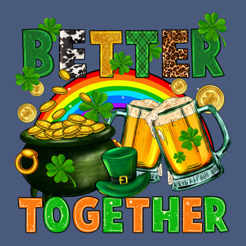 St. Patrick's Day Better Together Vintage Hoodie by FaDigitalArtStudio | Teevron