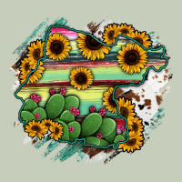 Guanajuato Sunflower Serape Map Long Sleeve Tee | Teevron
