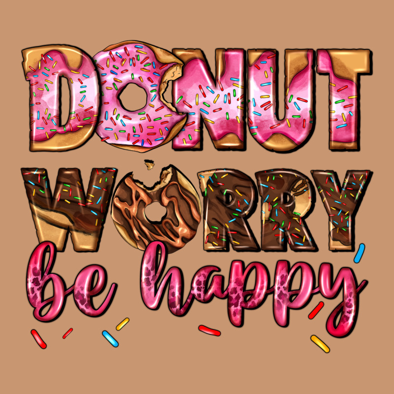 Donut Worry Be Happy Heavyweight Hoodie by AdoDesignShop | Teevron