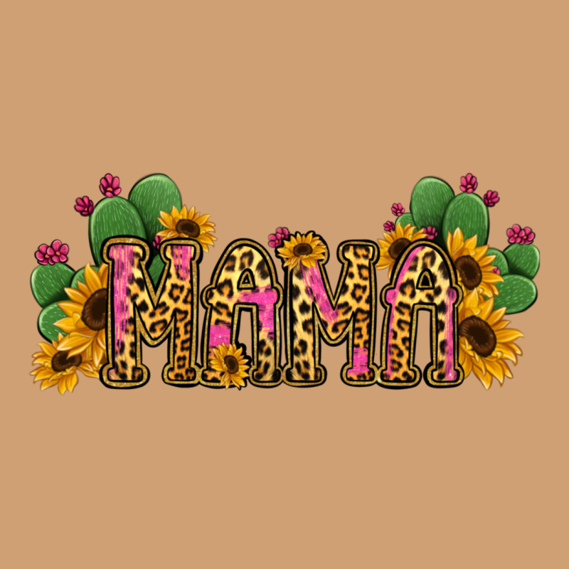 Cactus Leopard Sunflower Mama And Mini Set Vintage Tee by Jasminsmagicworld | Teevron