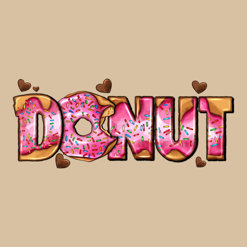 Donut With Donut And Hearts Heavyweight Hoodie by AdoDesignShop | Teevron