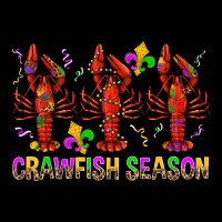 Crawfish Season Mardi Gras Long Sleeve Tee | Teevron