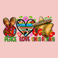 Peace Love Cinco De Mayo Urban Heavy Tee | Teevron